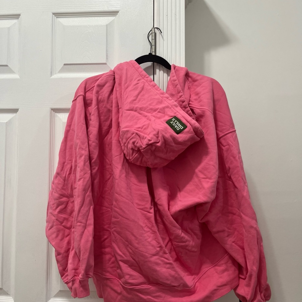 Daily Drills Oversized Zipped Hoodie